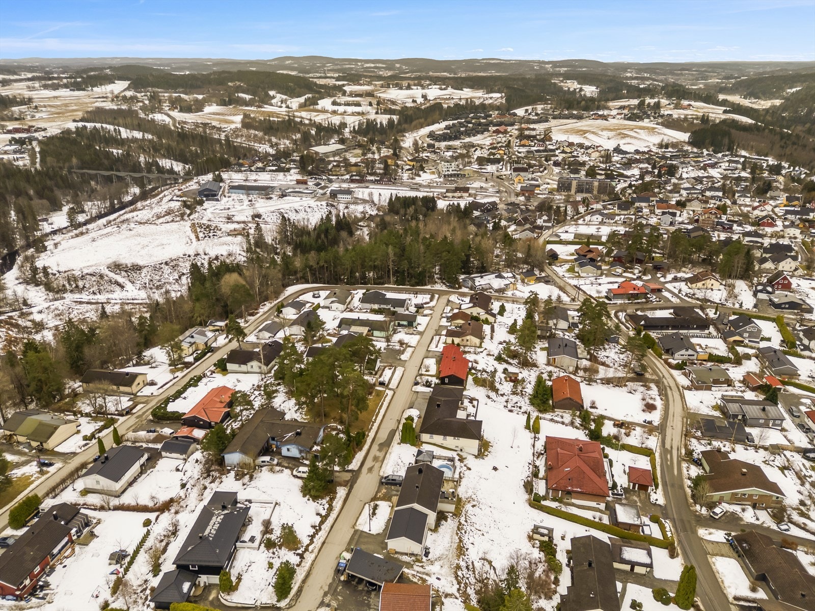 Dronefoto Galleribilde