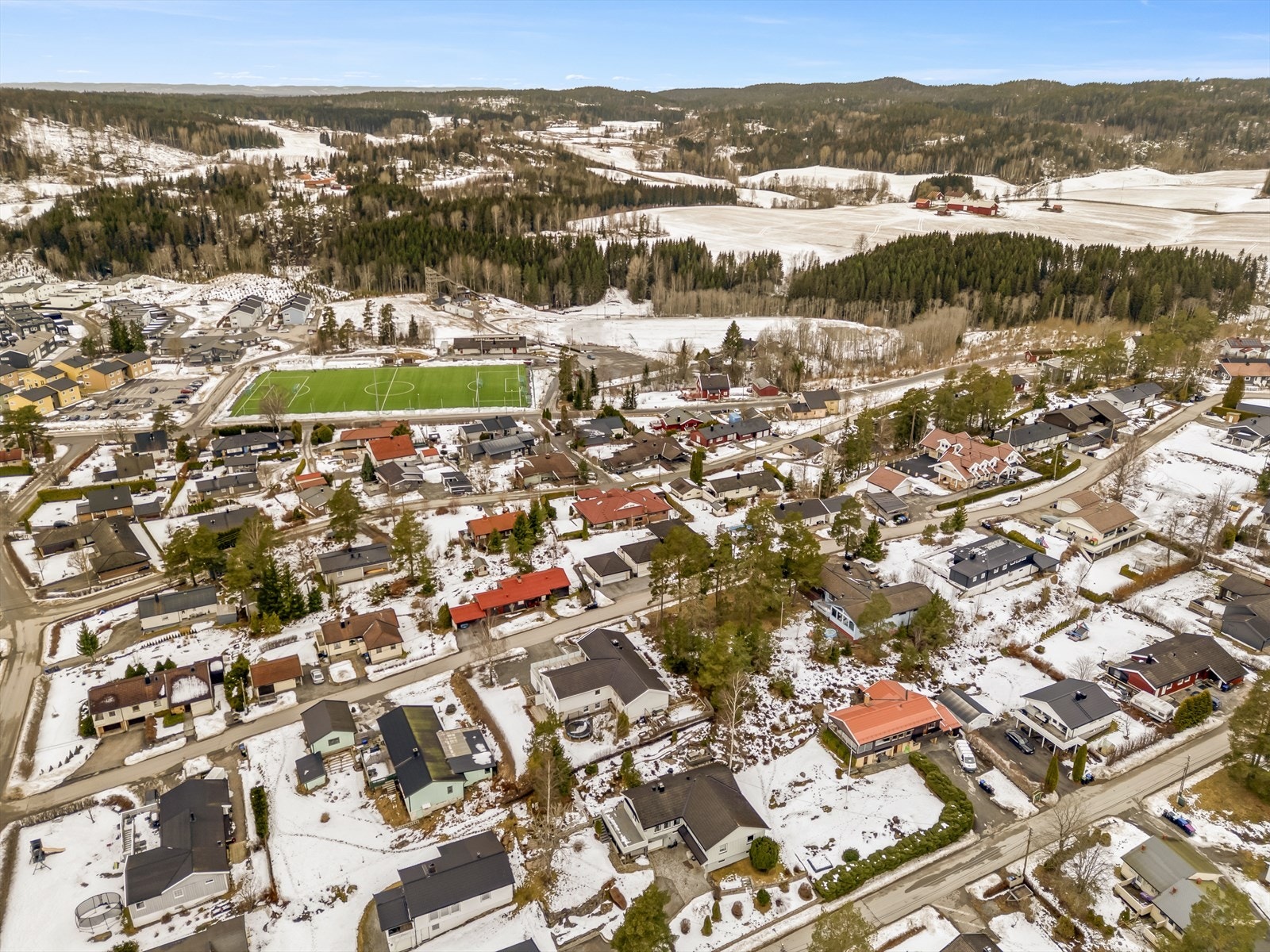 Dronefoto Galleribilde