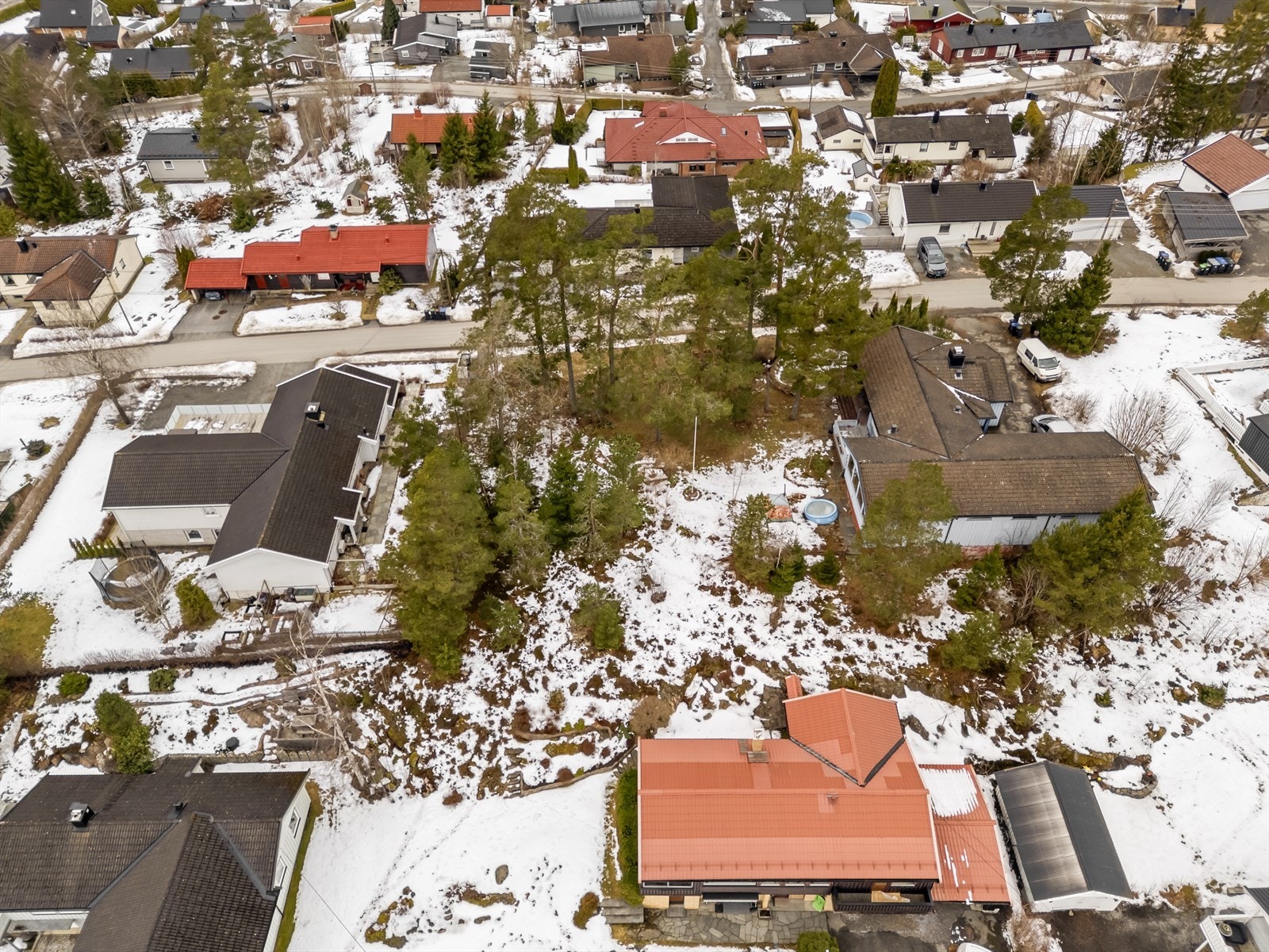 Dronefoto Galleribilde