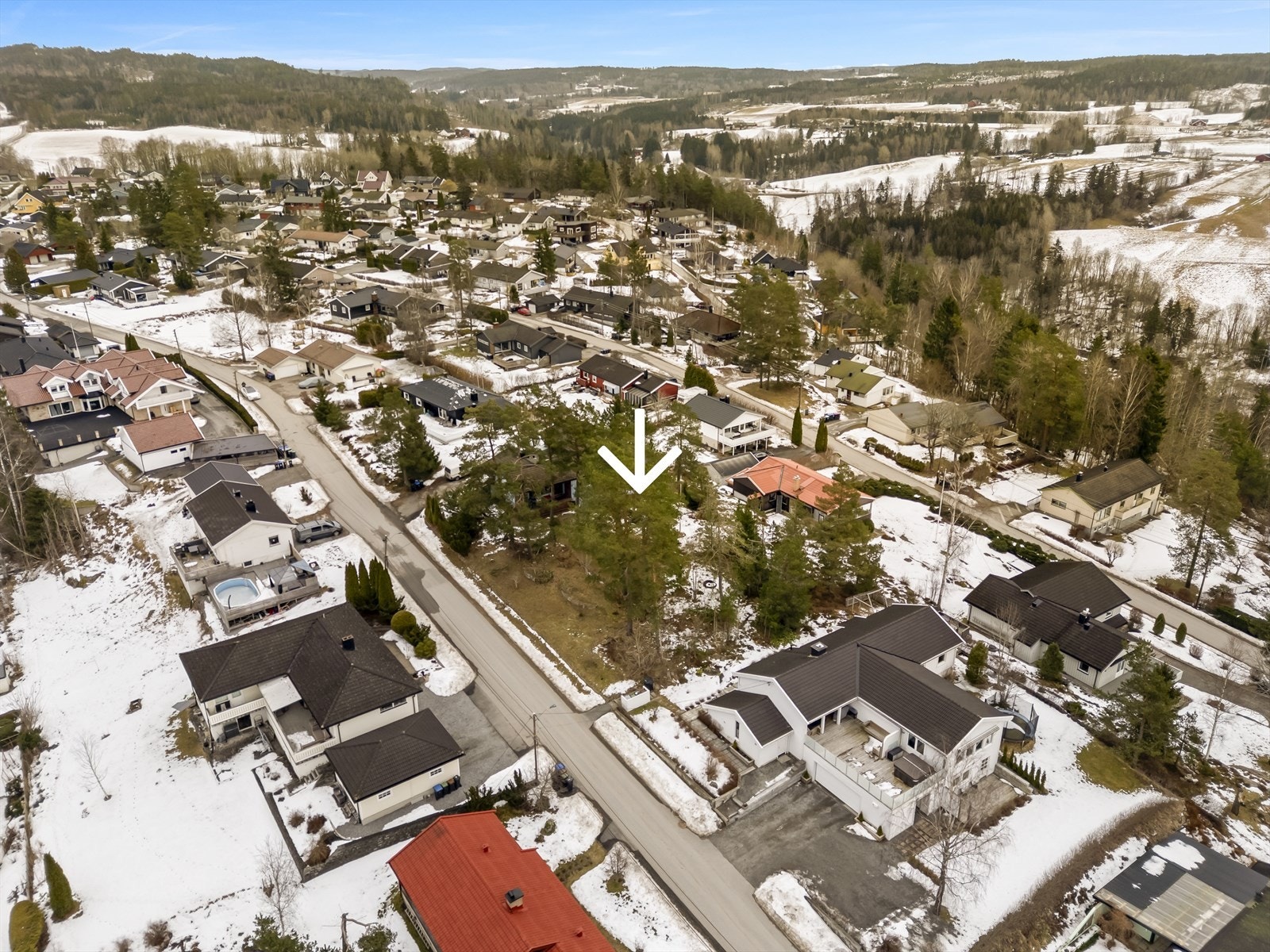 Dronefoto Galleribilde