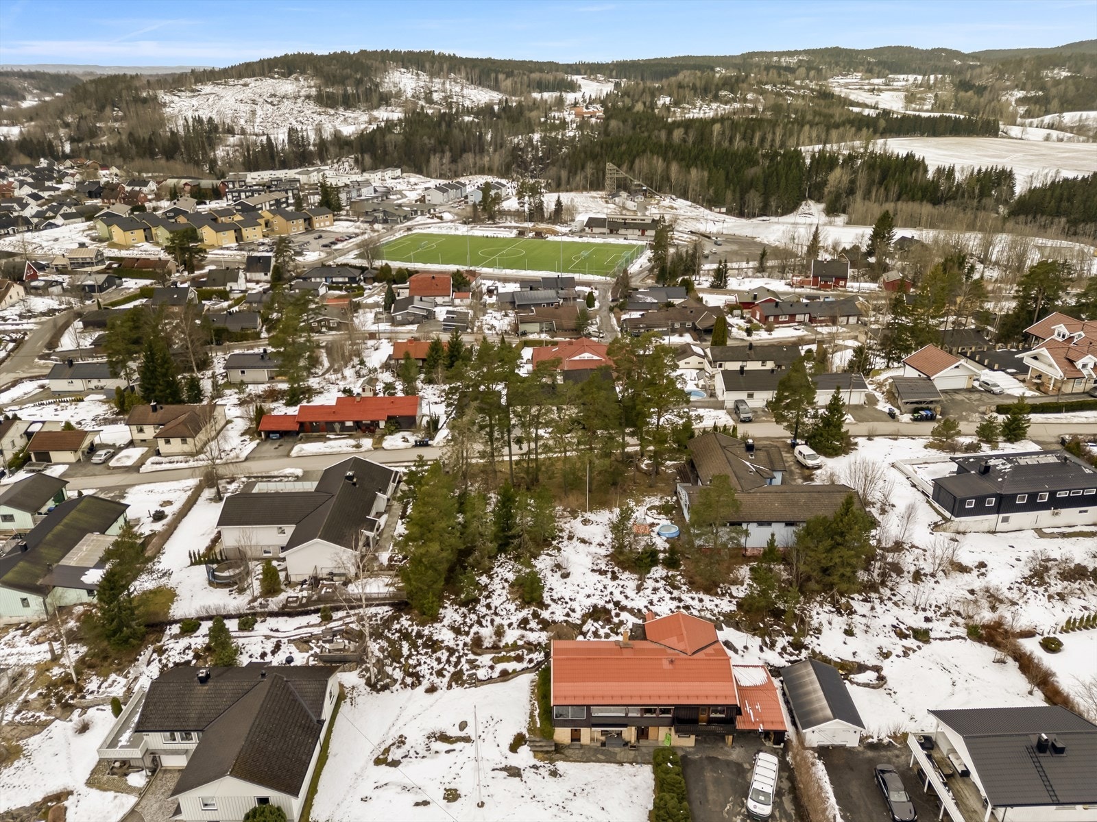 Dronefoto Galleribilde