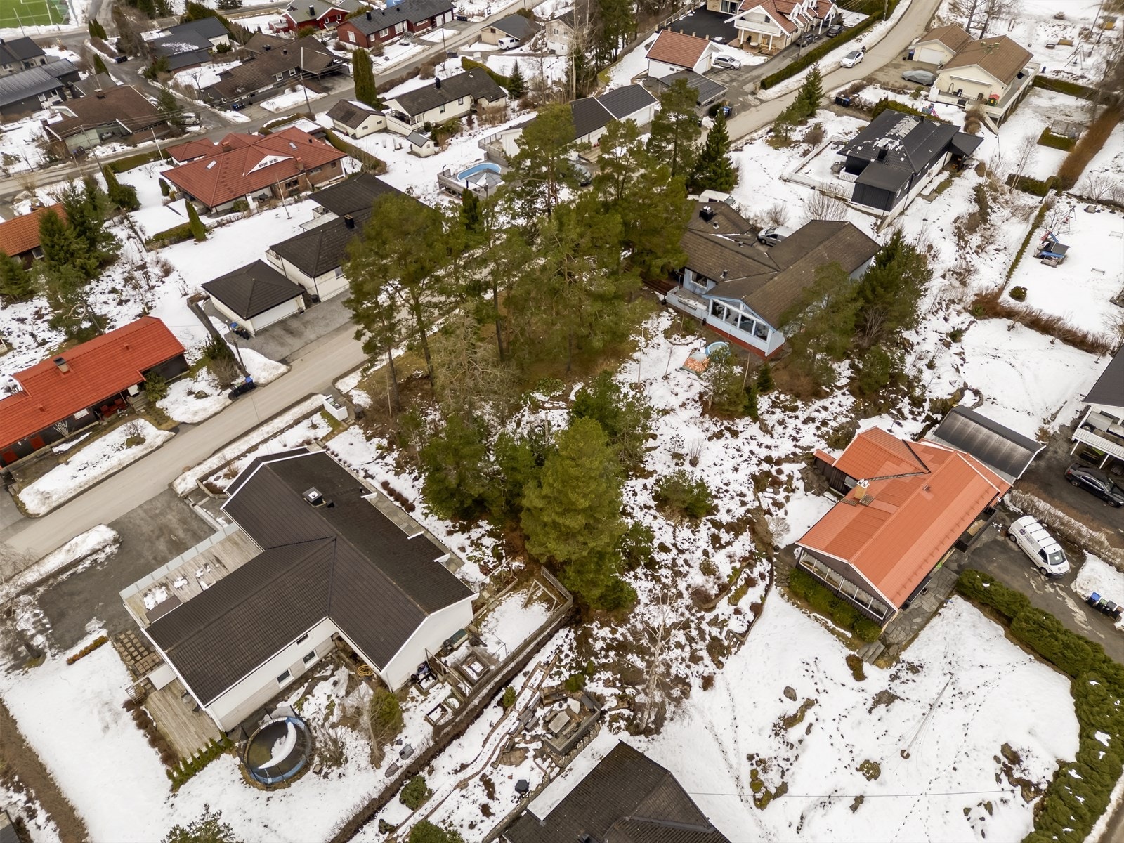 Dronefoto Galleribilde
