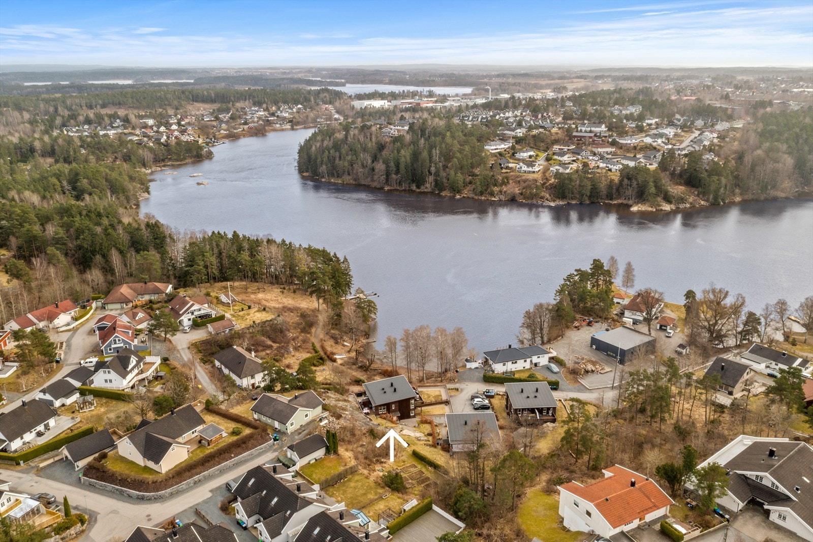 Her får du Vansjø som nærmeste nabo. Galleribilde