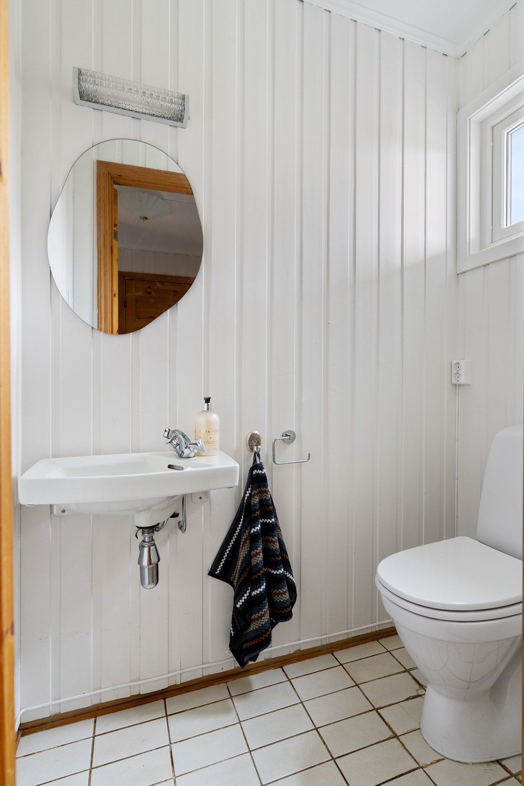 WC i tilknytning til gangen. Galleribilde