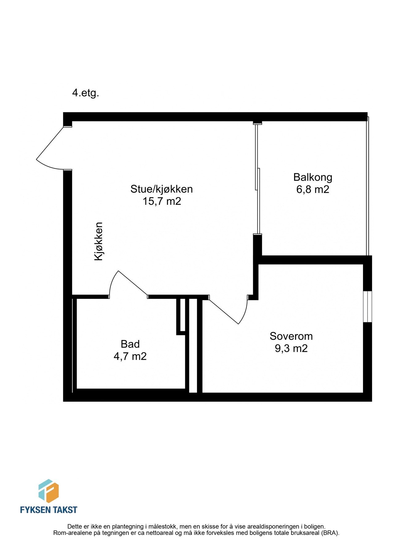 Planskisse. Galleribilde
