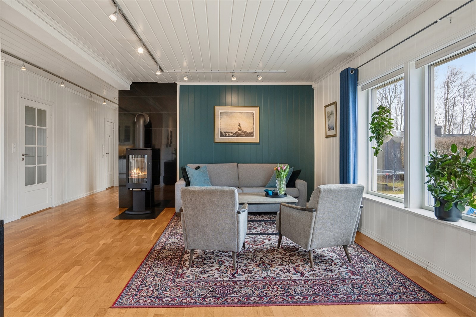 Her er det enkelt å skape ulike soner for avslapning og samvær. Galleribilde