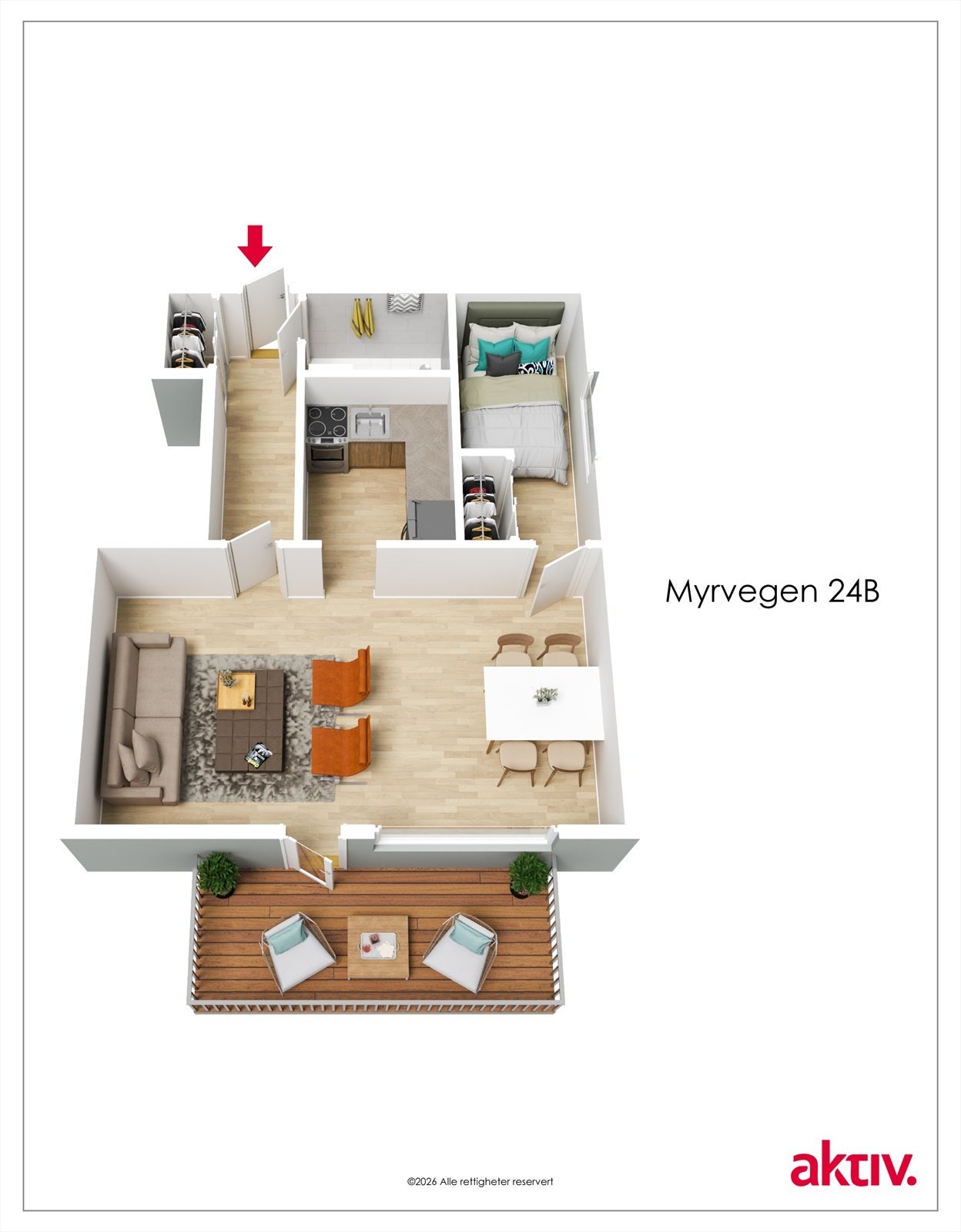 Plantegning Galleribilde