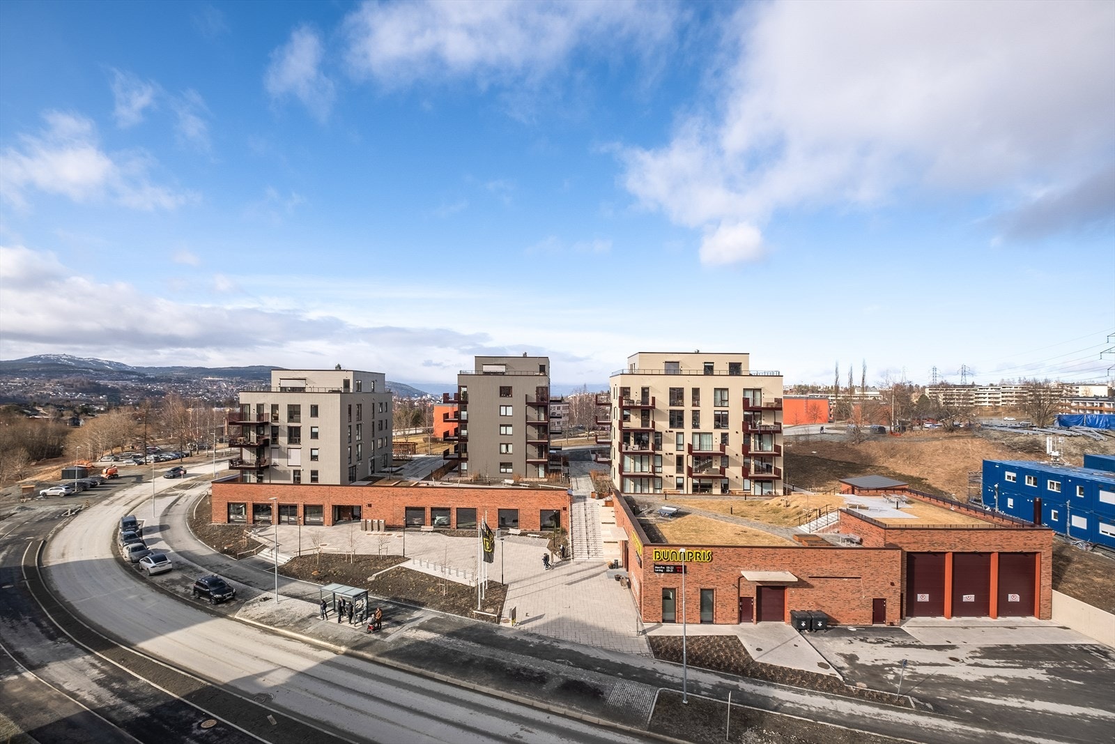 Fantastisk utsikt mot byggetrinn 1, Byåsen og byen! Galleribilde