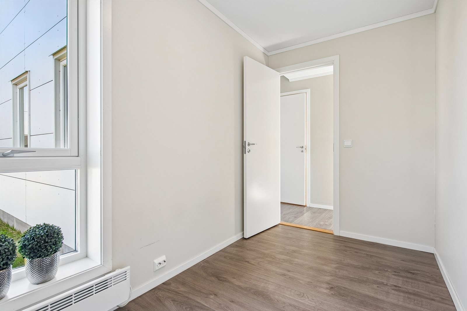 Det andre soverommet egner seg godt som barnerom, gjesterom eller kontor, alt etter behov. Galleribilde