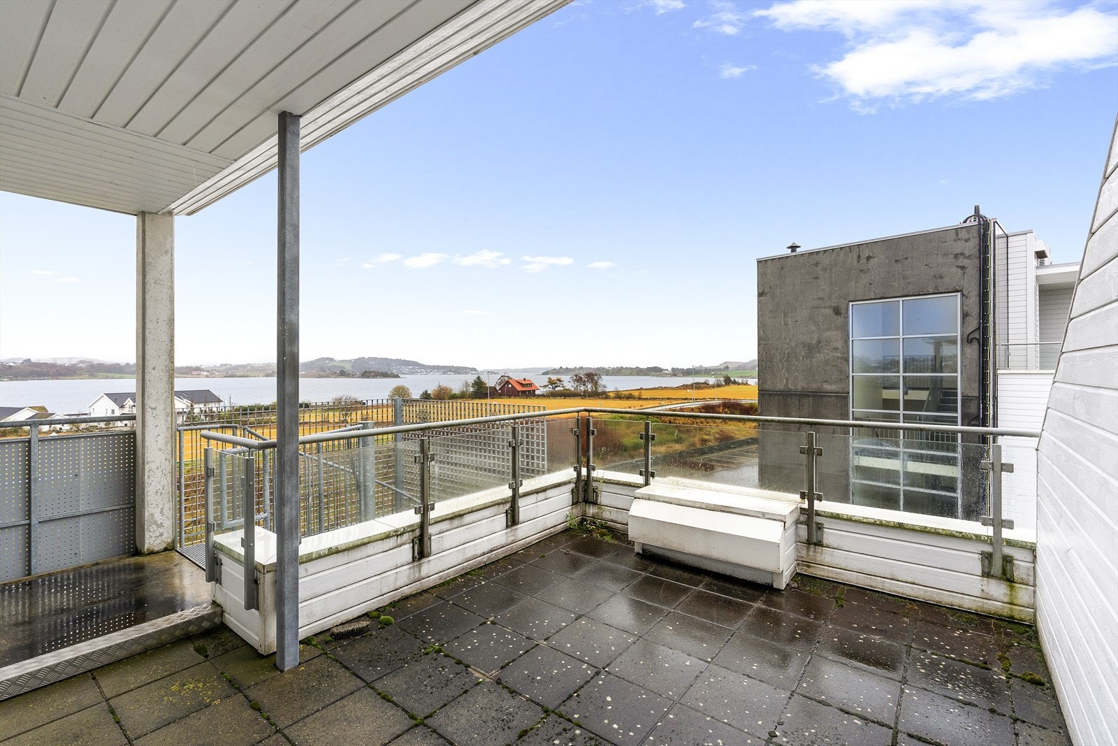 Felles takterrasse. Galleribilde