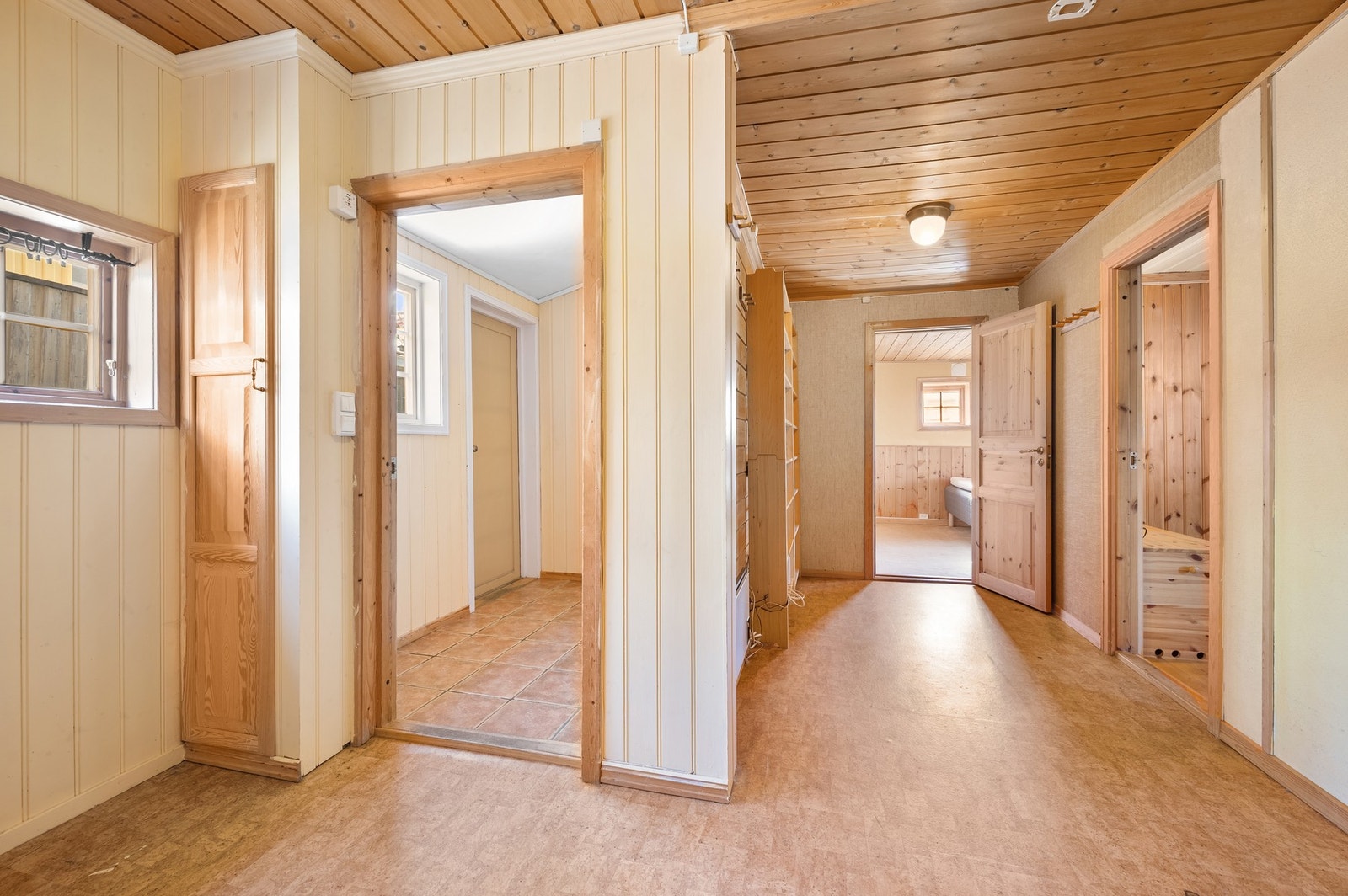 Huset har etter dagens løsning 2 soverom. Galleribilde