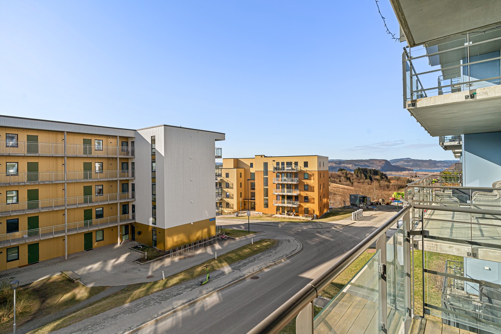 Balkongen er på 5,2m² Galleribilde