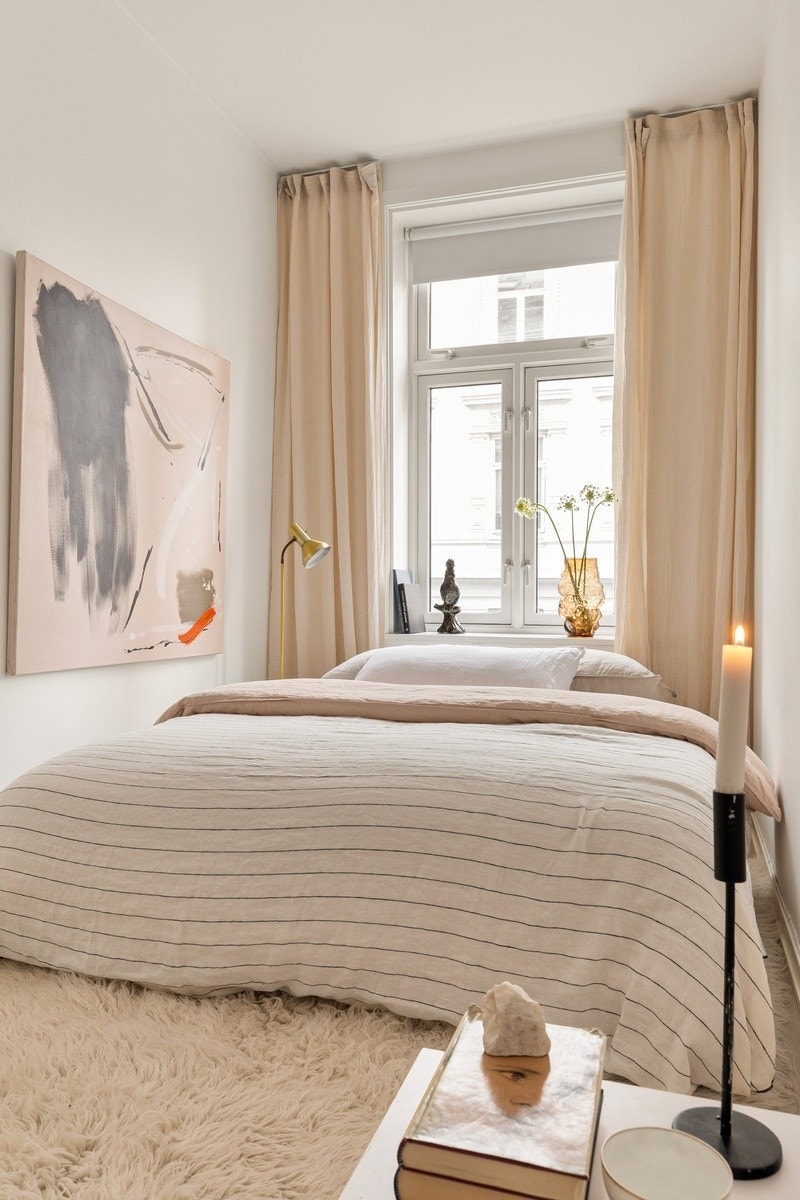 I likhet med de andre soverommene, har dette også rikelig med lysinnslipp. Galleribilde