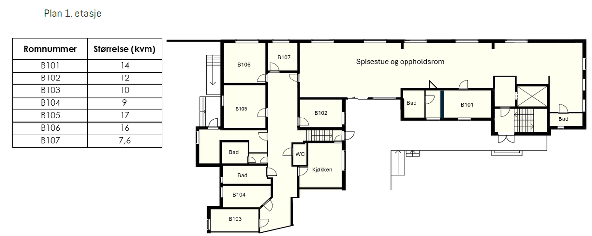 Plan 1 Galleribilde