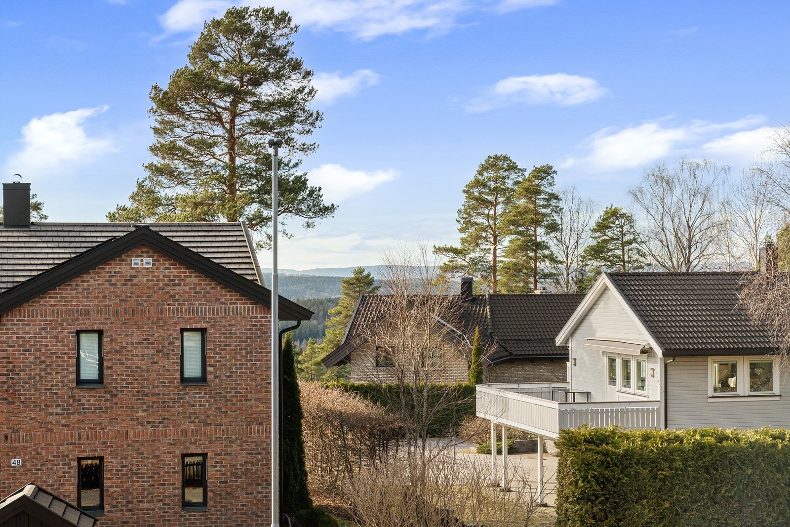 Flott utsikt over nærområdet. Galleribilde