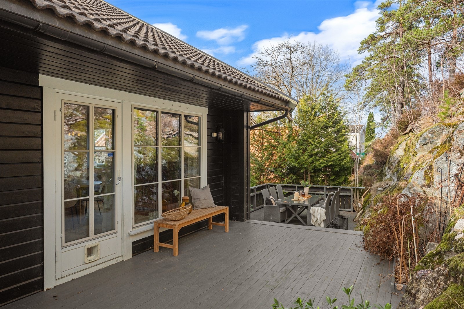 Totalt er terrassen på ca. 47 m². Galleribilde