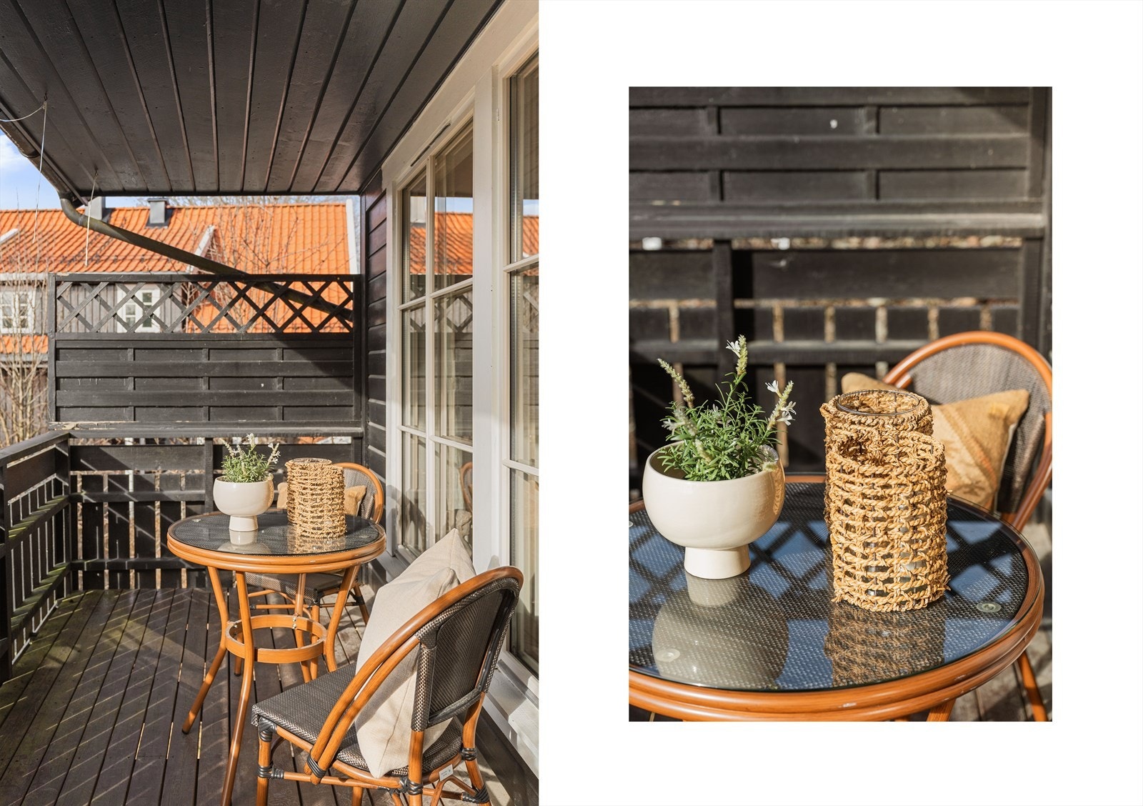 Boligen har flere flotte uteområder, inkludert en solrik terrasse på ca. 8 kvm med utsikt, samt en stor terrasse på ca. 47 kvm, begge med gode solforhold. I tillegg byr eiendommen på en trivelig hage som passer perfekt til lek og avslapning. Galleribilde