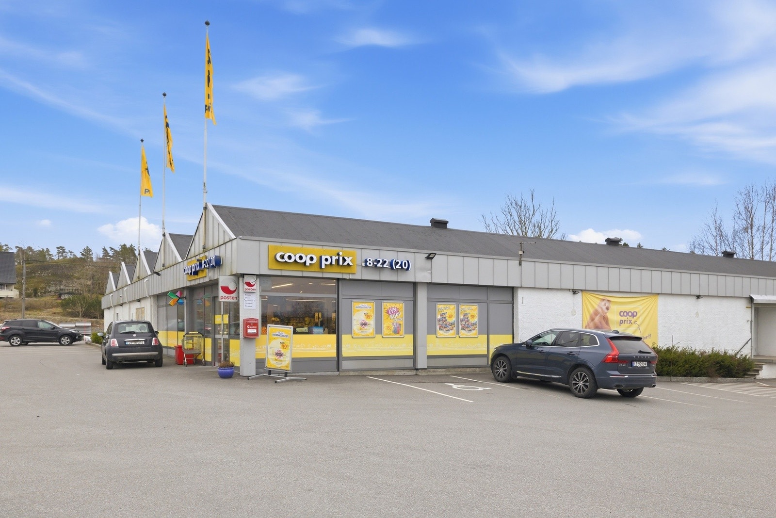 Coop Prix ligger ikke langt fra eiendommen. Galleribilde