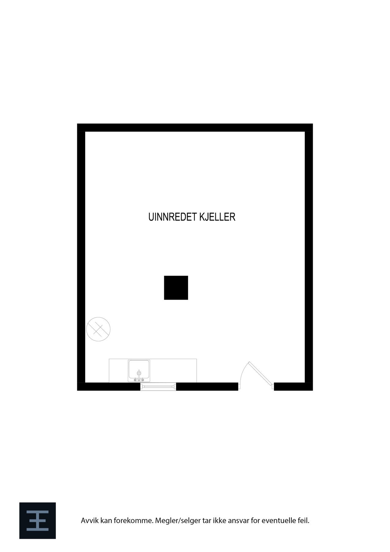 Plantegning - Kjeller. Galleribilde