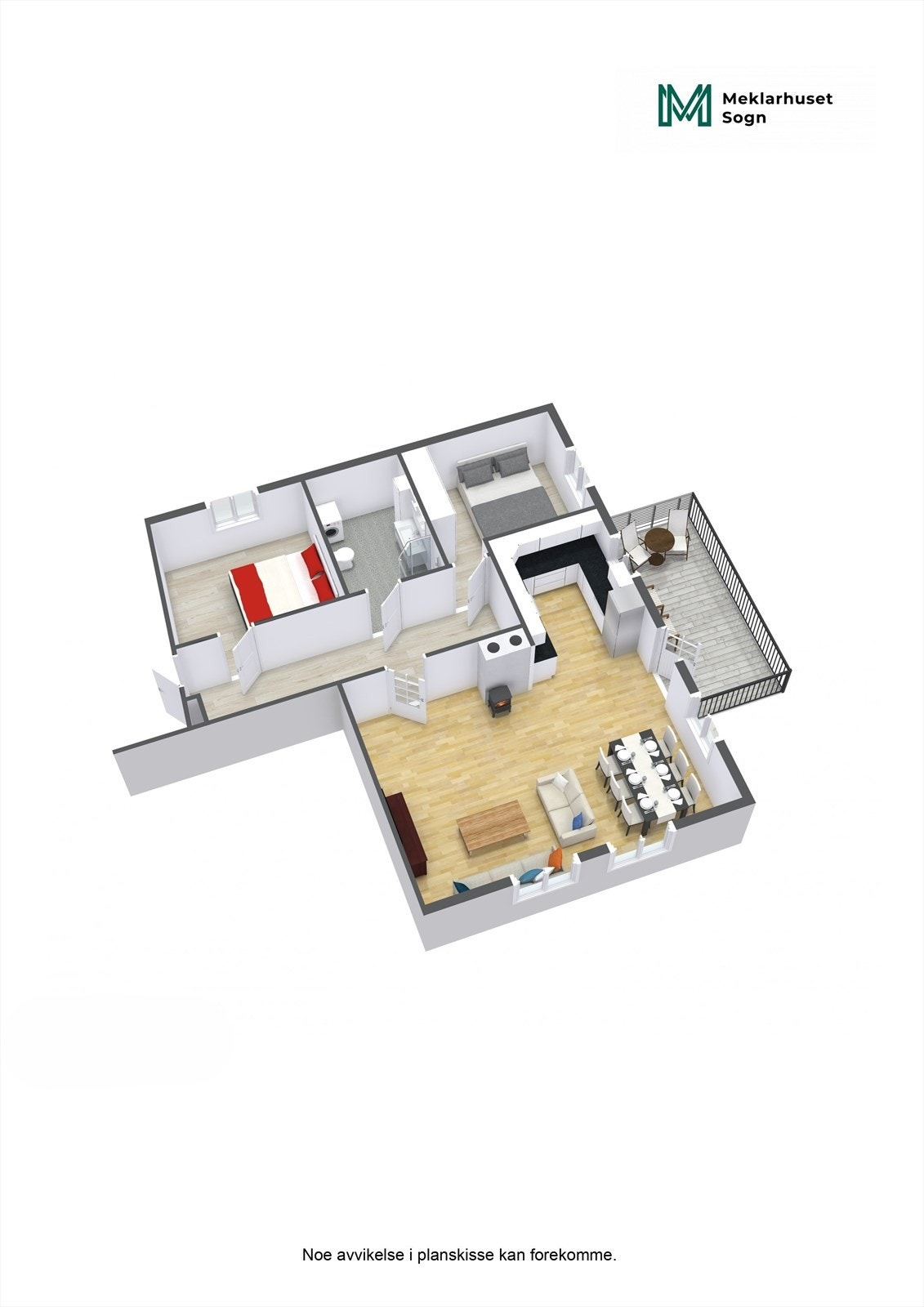 Planteikning 3D Galleribilde