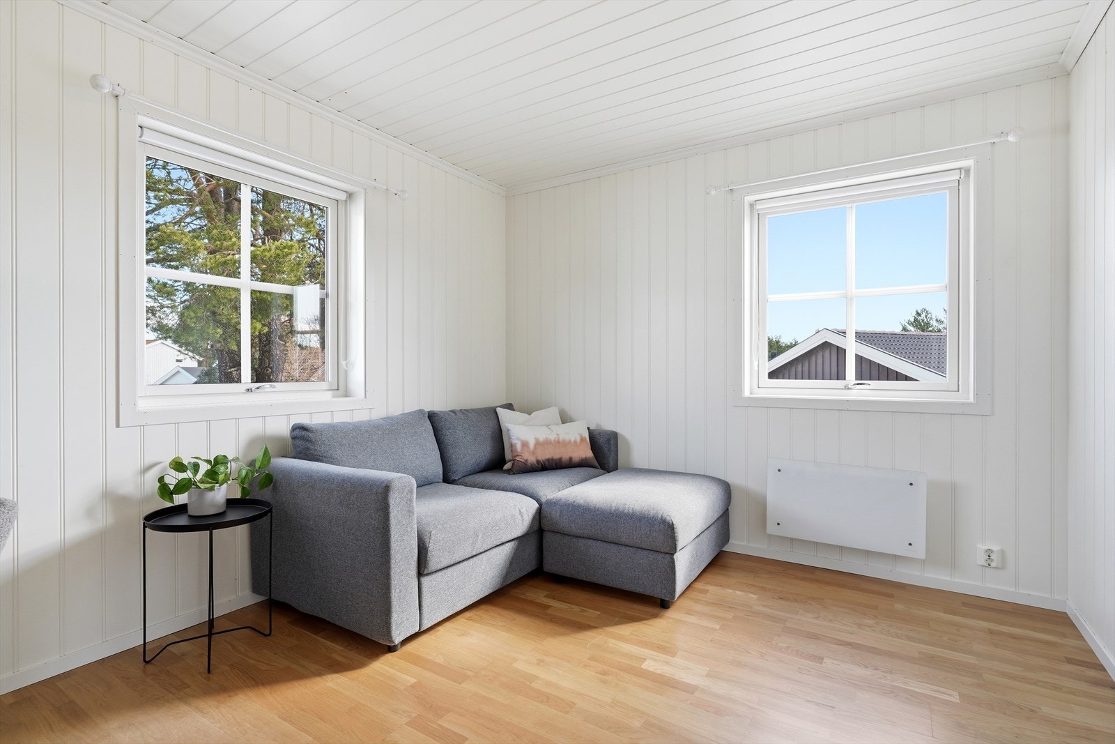 Rommet gir ekstra fleksibilitet for familien. Galleribilde