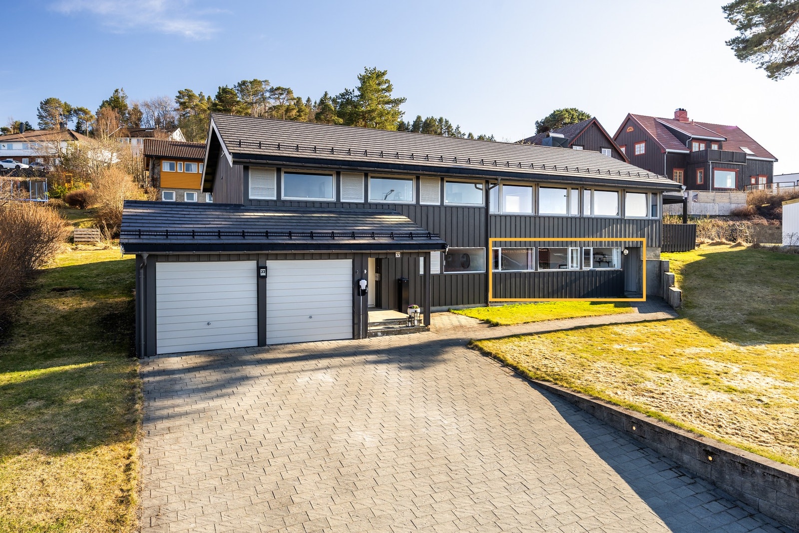 2-roms utleiedel på ca. 40m² i sokkel. Galleribilde