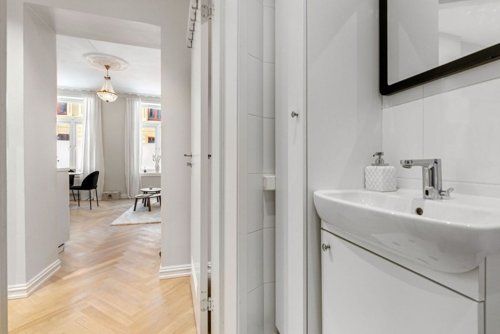Pent flislagt bad pusset opp i 2018 Galleribilde