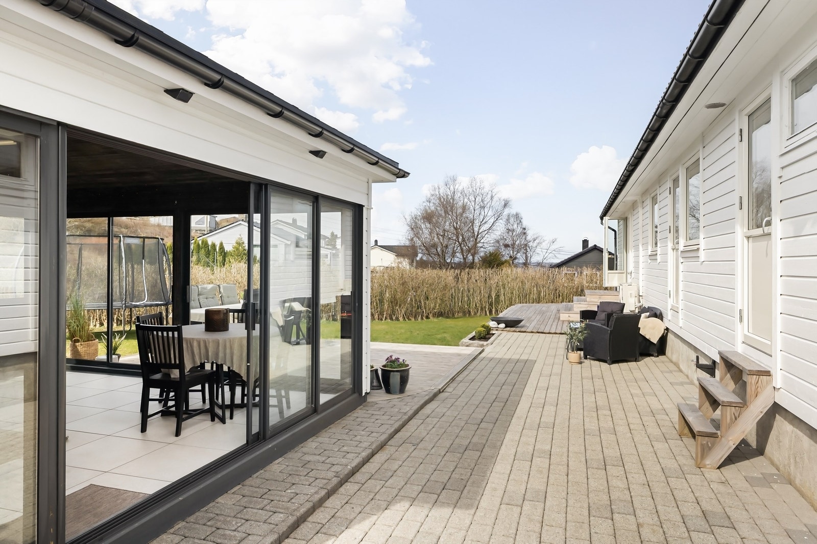 Meget gode solforhold - Her kan man virkelig nyte solen på fine sommerdager Galleribilde