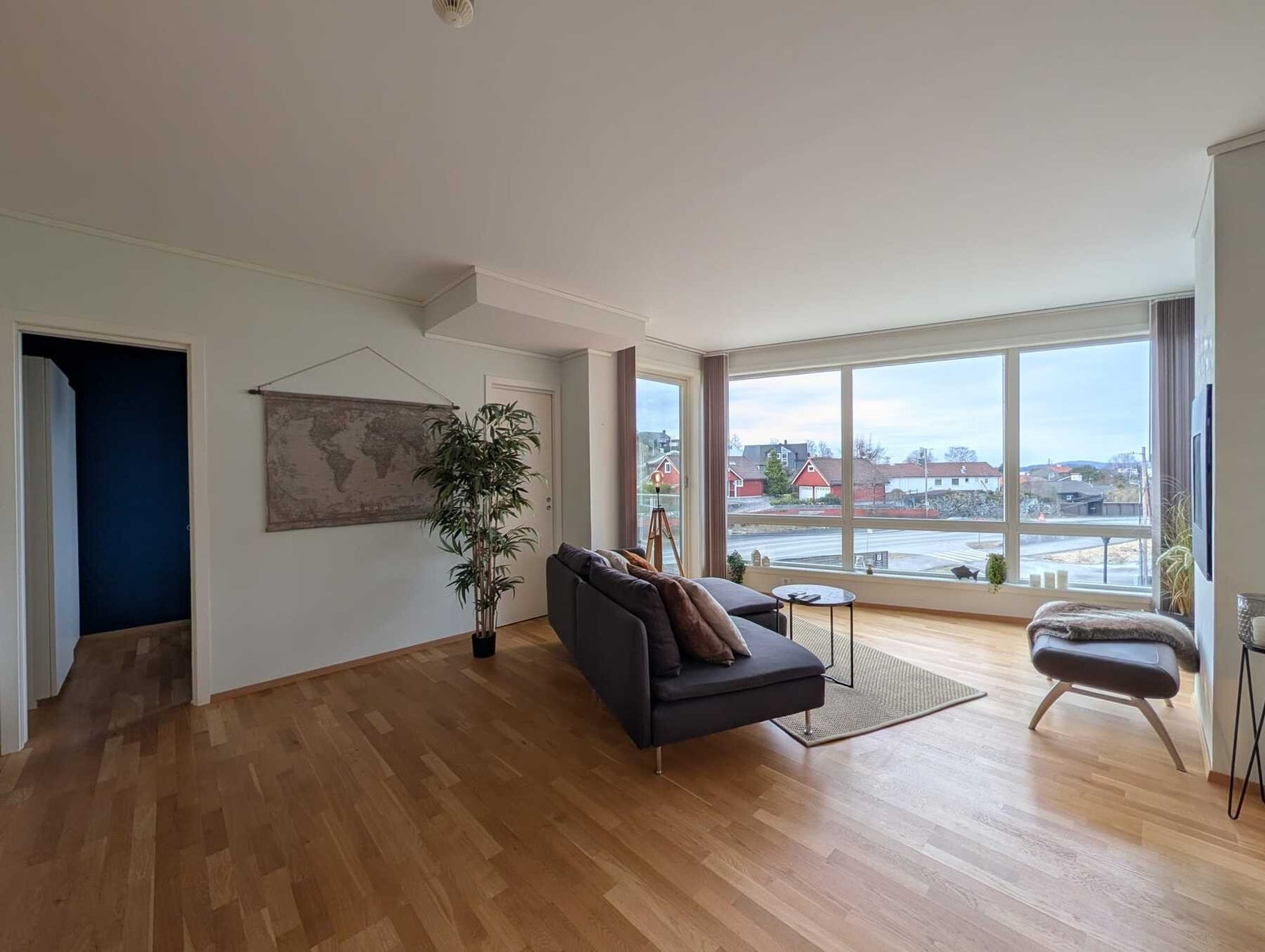 Soverommet har tilkomst fra stuen. Galleribilde
