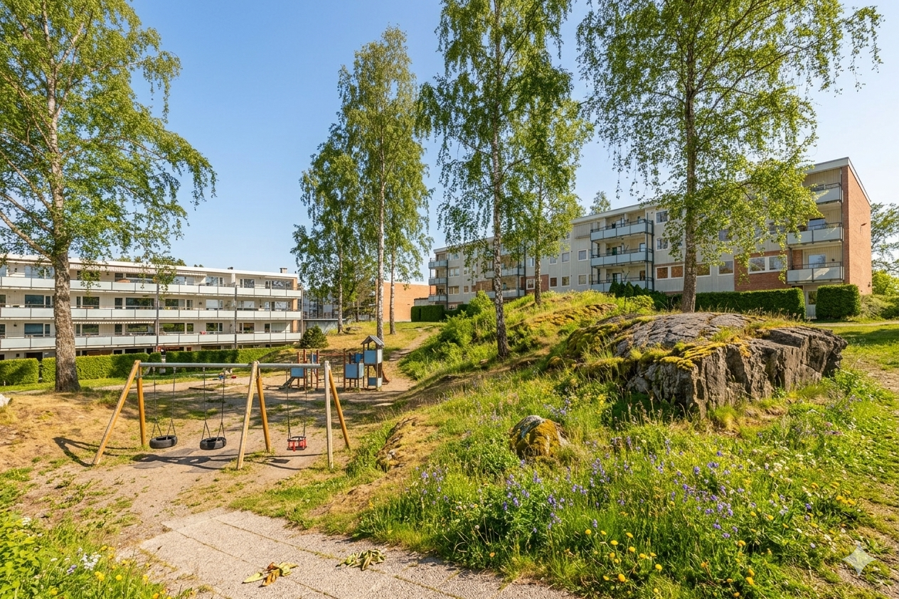 Eiendommen ligger sentralt med kort vei til både Bekkestua og Sandvika, som tilbyr et bredt utvalg av butikker, service- og kulturtilbud Galleribilde
