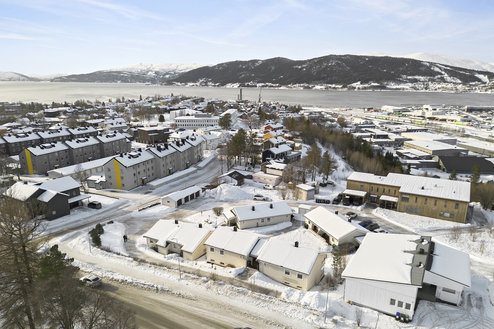 Kløvertun Borettslag ligger sentrumsnært til Galleribilde