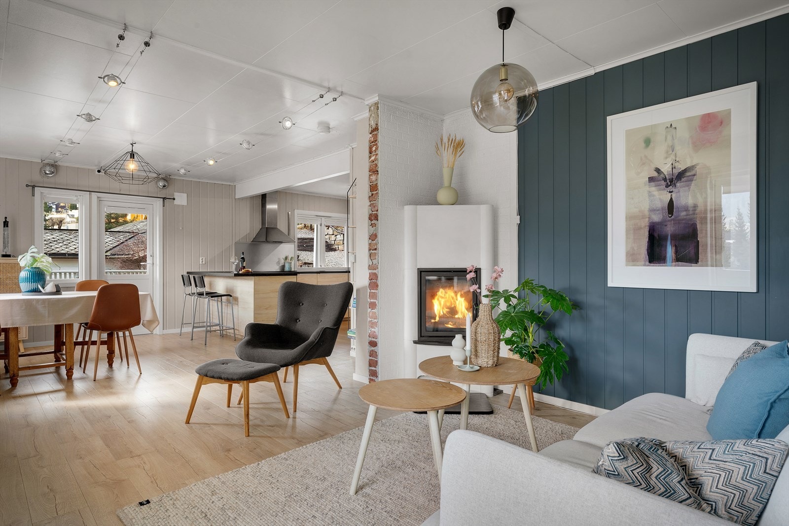 Stue og spisestue Galleribilde
