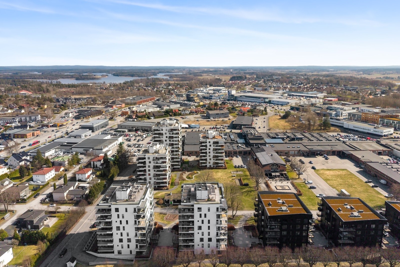 Rosenvinge Park ligger med aller meste innenfor gangavstand Galleribilde