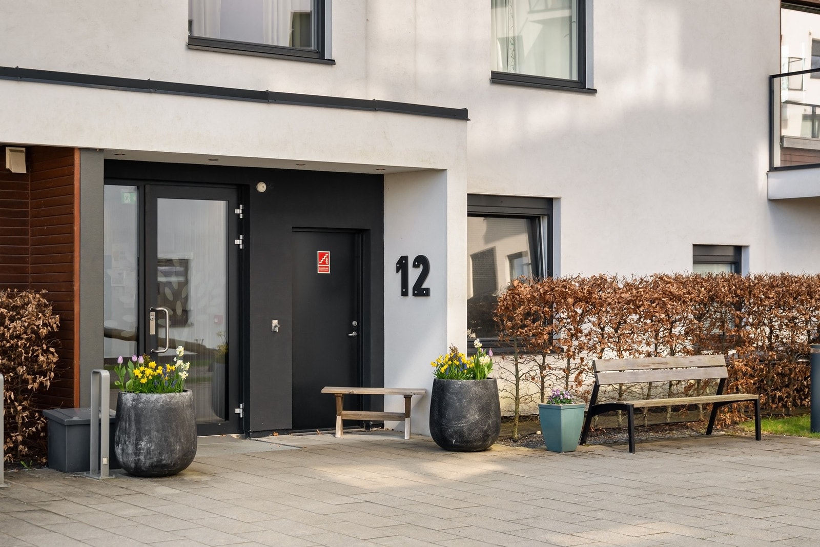Hyggelig inngangsparti Galleribilde