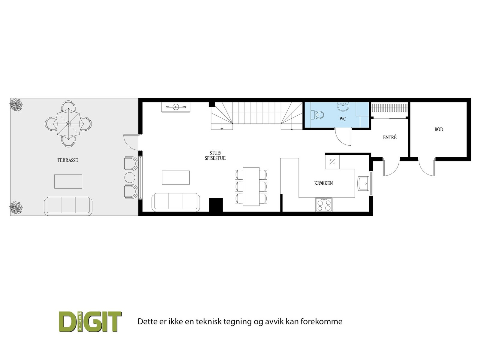 Velkommen inn til 1.etg, Galleribilde