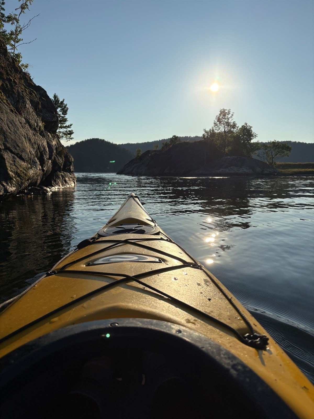 Gode kajakkmuligheter i Kilsfjorden. Galleribilde