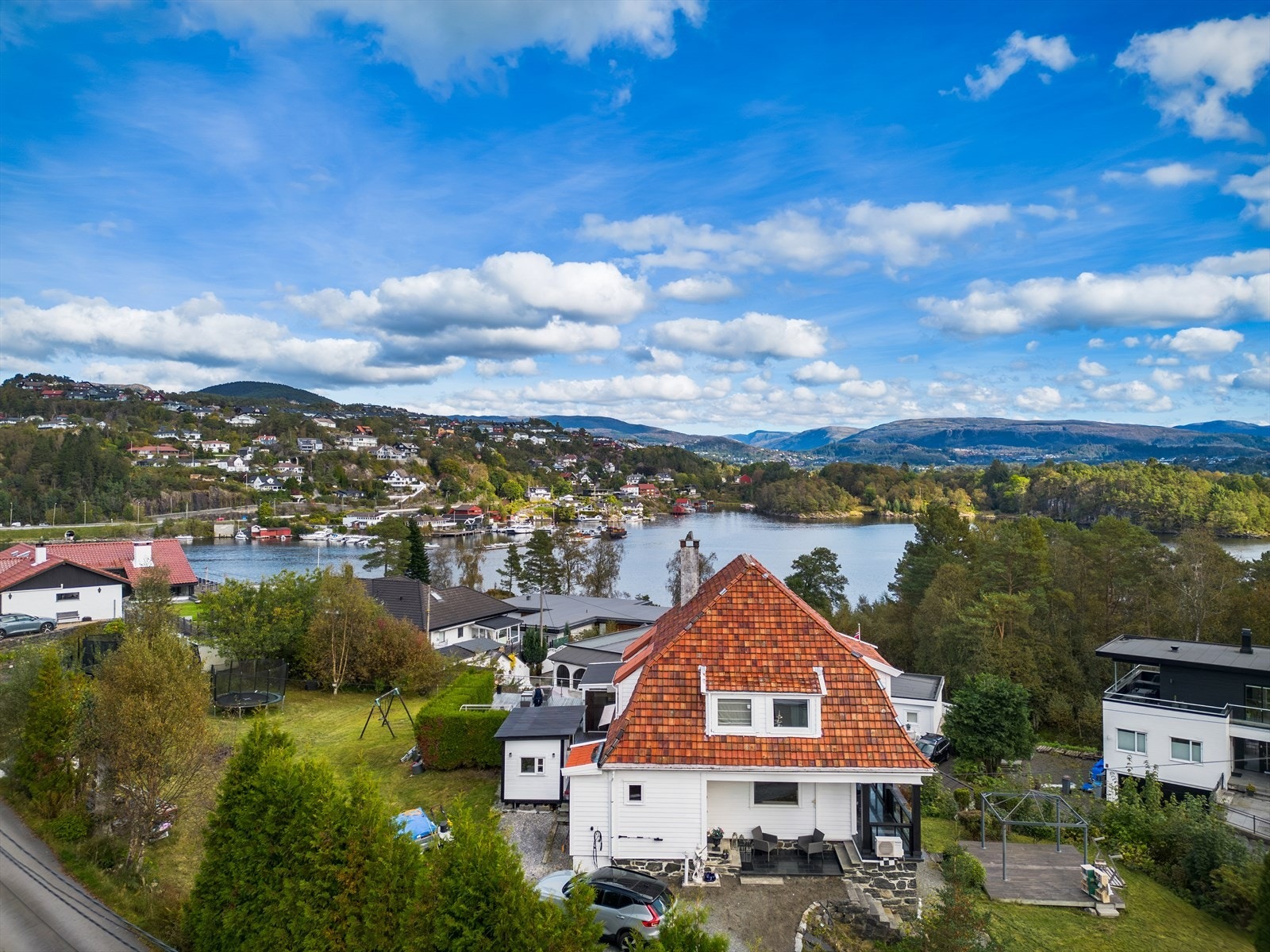 Drone bilde. Galleribilde