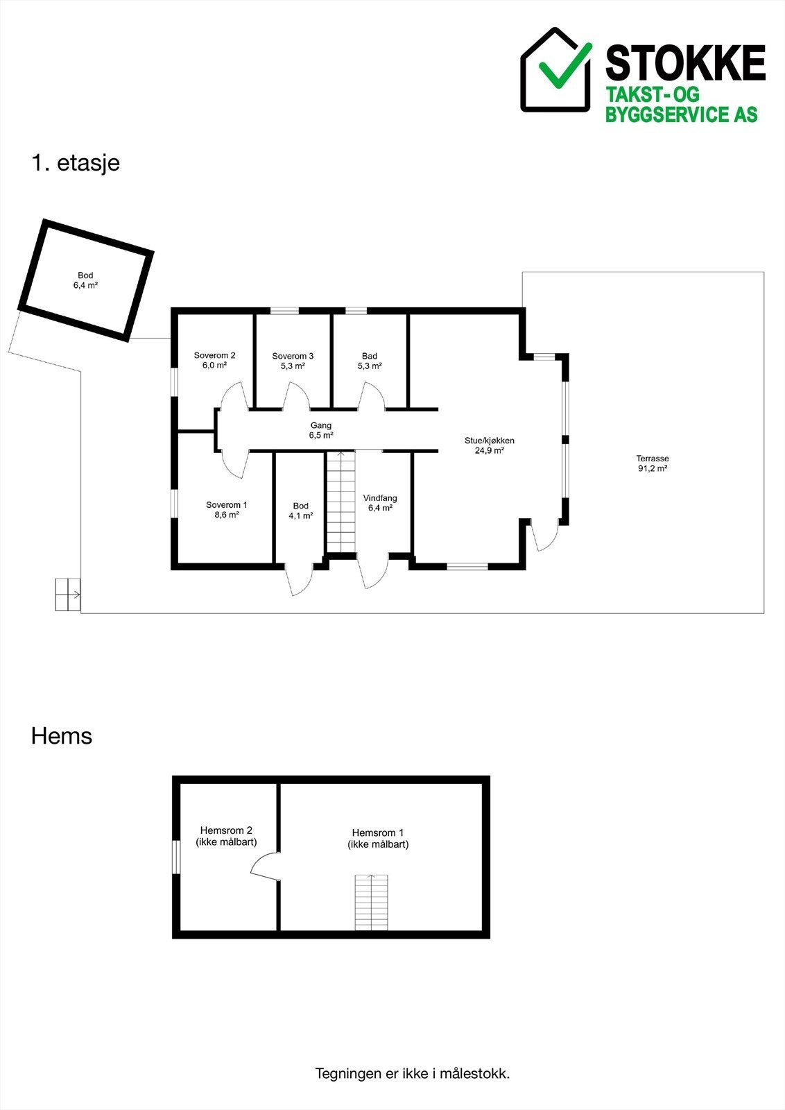 Planskisse. Galleribilde