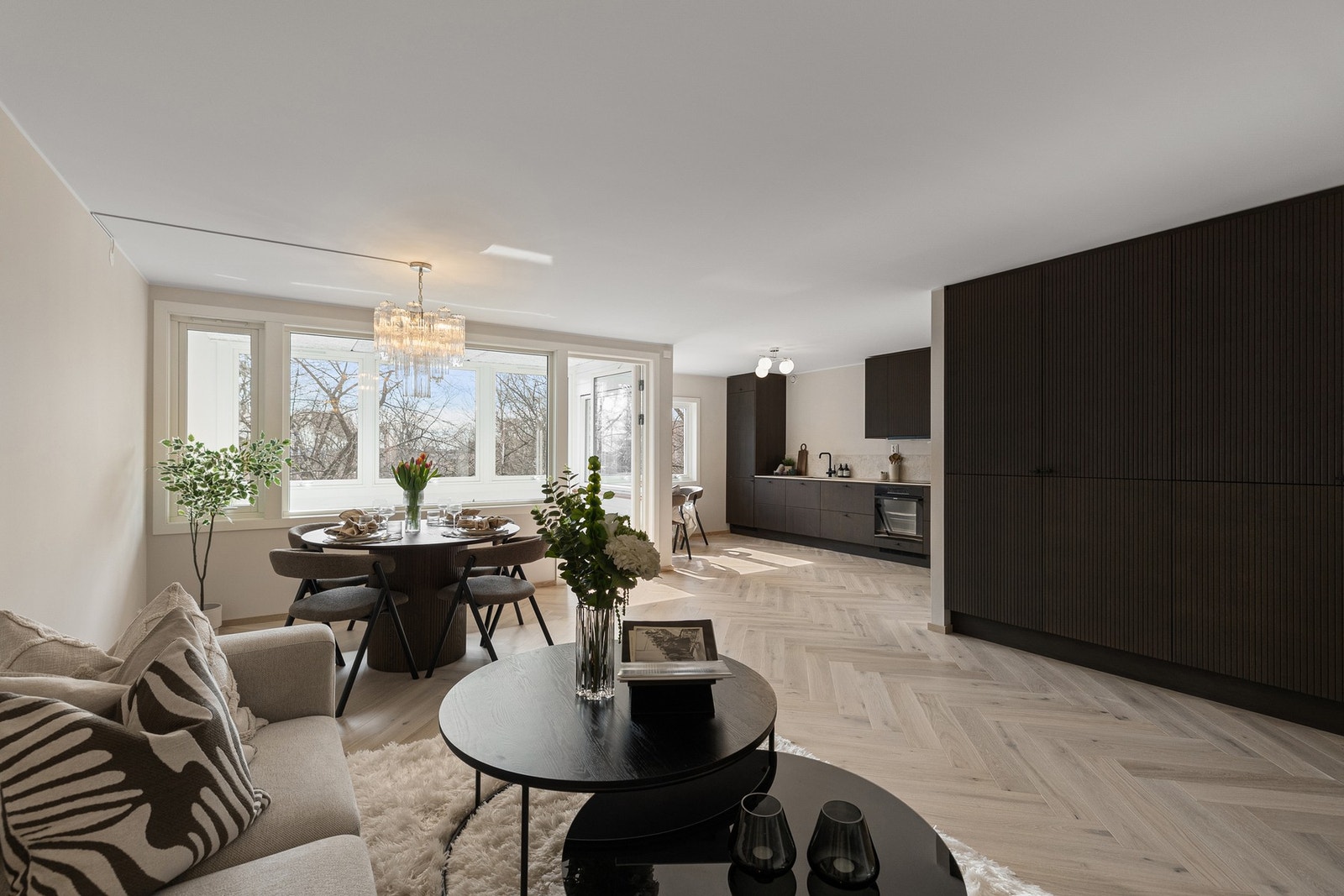Rålekker 4-roms selveier med høy standard, garasje og 2 balkonger. Foto: Aakermann Photography (André Aakermann). Galleribilde