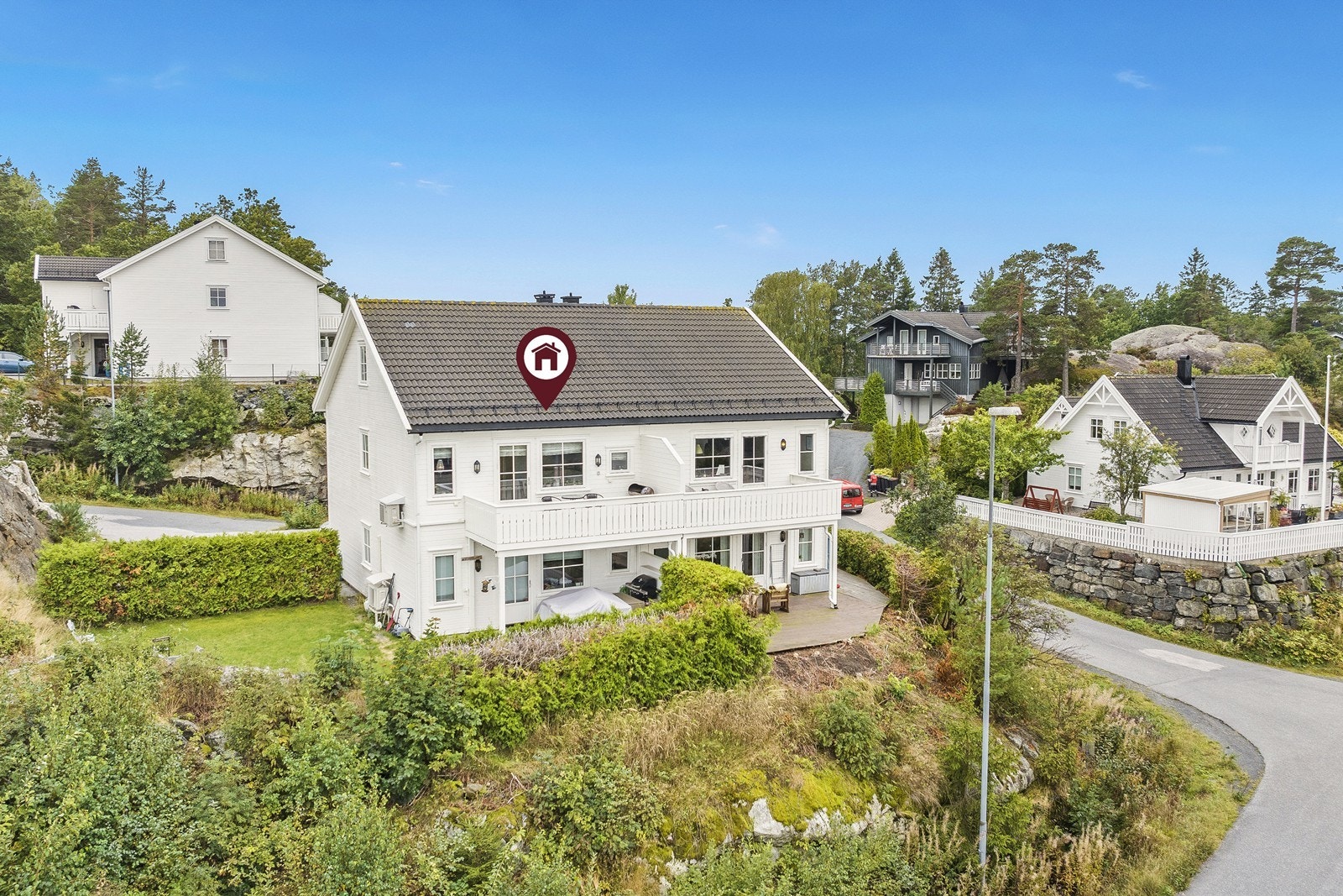 Velkommen til Sjådamveien 25D! Foto: Dag Frogner / Boligfotograf1. Galleribilde