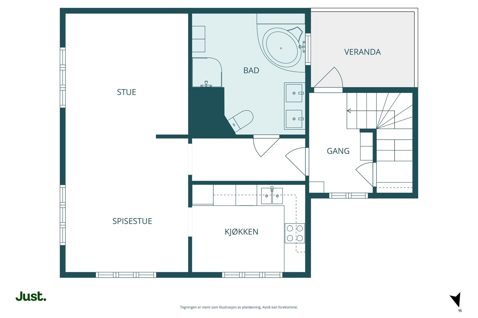 Planskisse 2. etasje