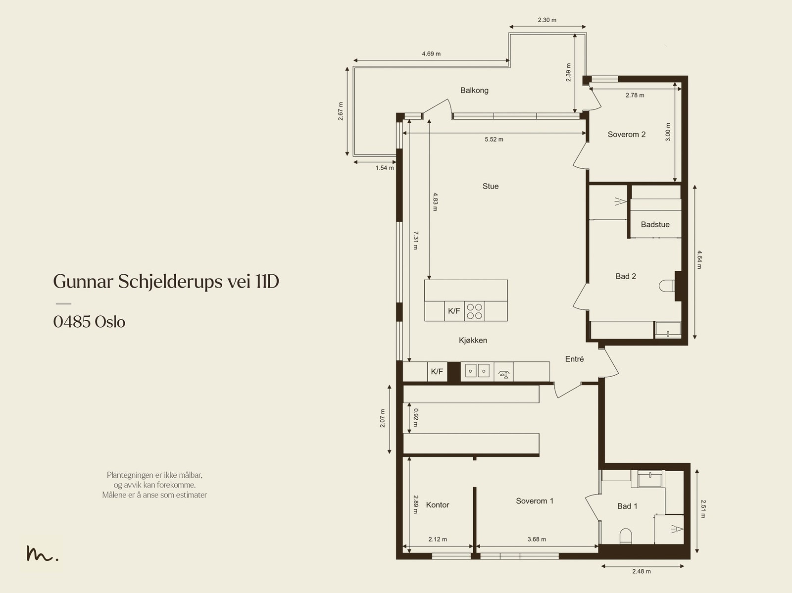 Plantegning. Galleribilde