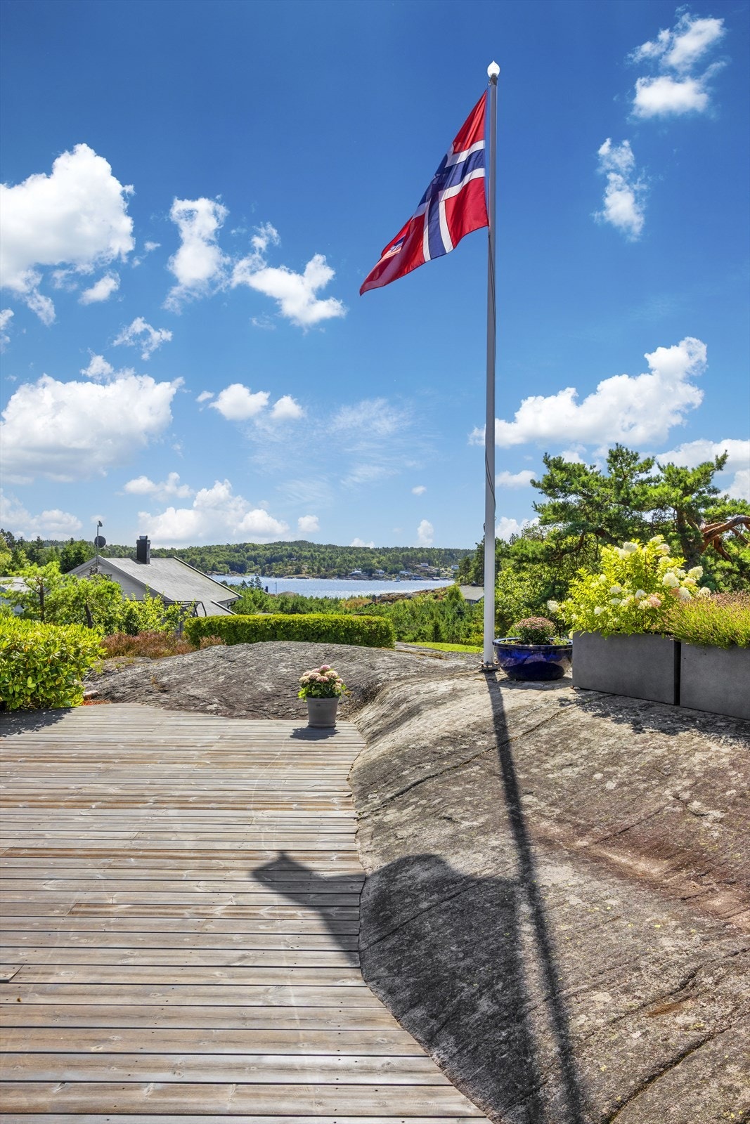 Skåtøysund mot sør. Galleribilde