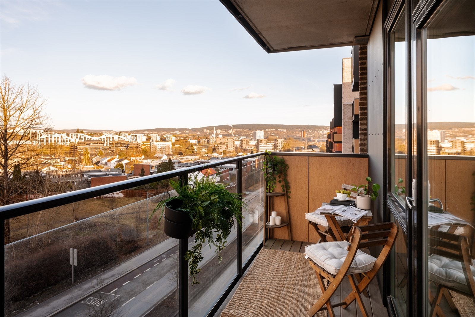 Her har du morgensolen, perfekt for morgenkaffen. Galleribilde