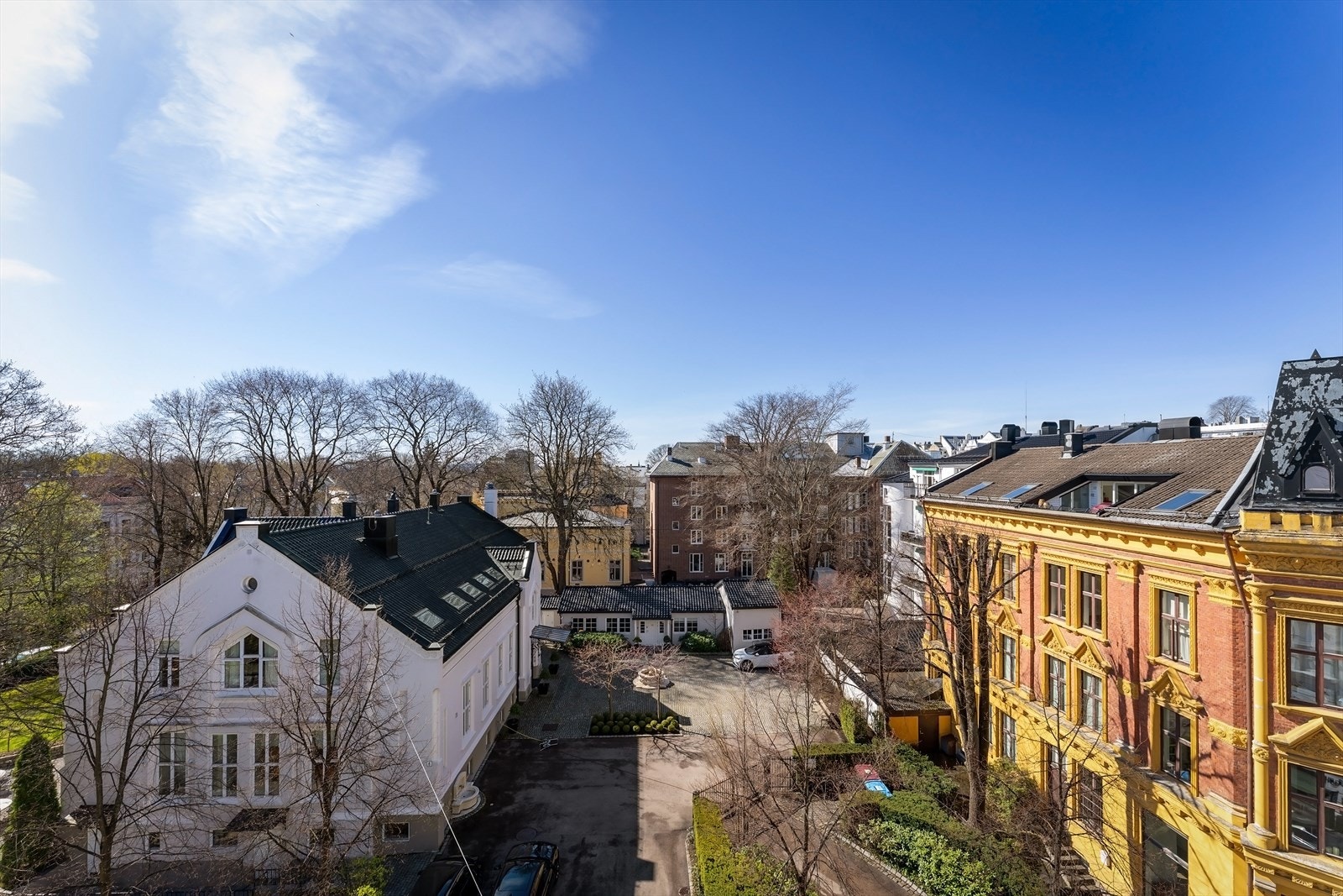 Utsyn fra stuen Galleribilde