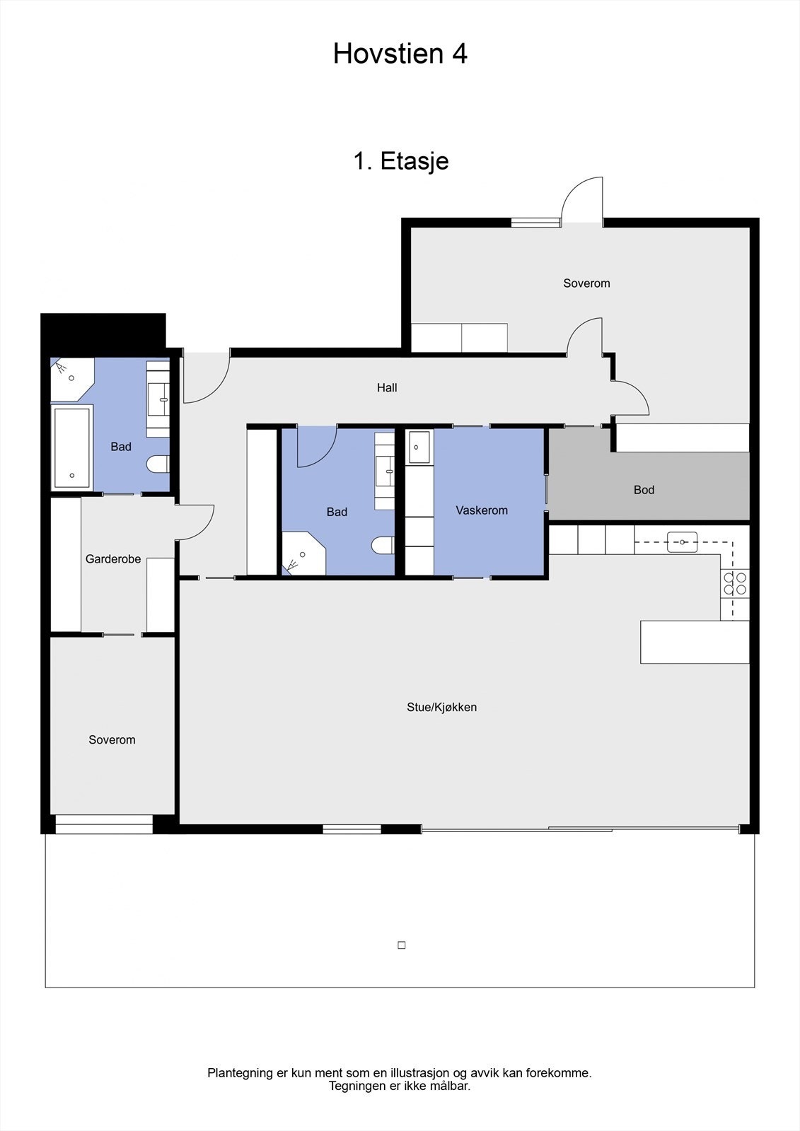 2 D plantegning Galleribilde
