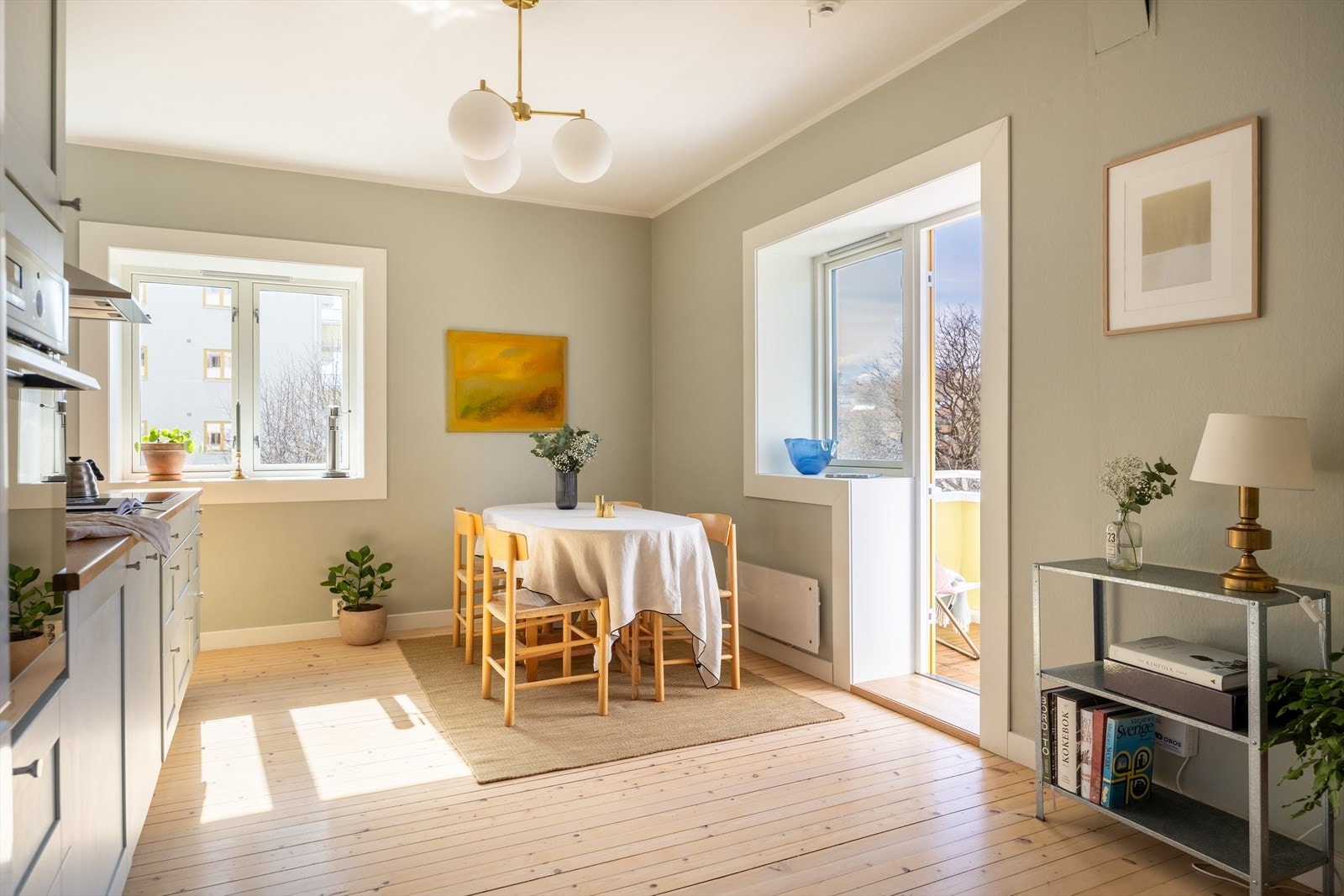 Velkommen til Vøyensvingen 18D, presentert av Thomas Ringsvold ved Nordvik Bygdøy Allè. Foto: Daniel Bergsagel Galleribilde