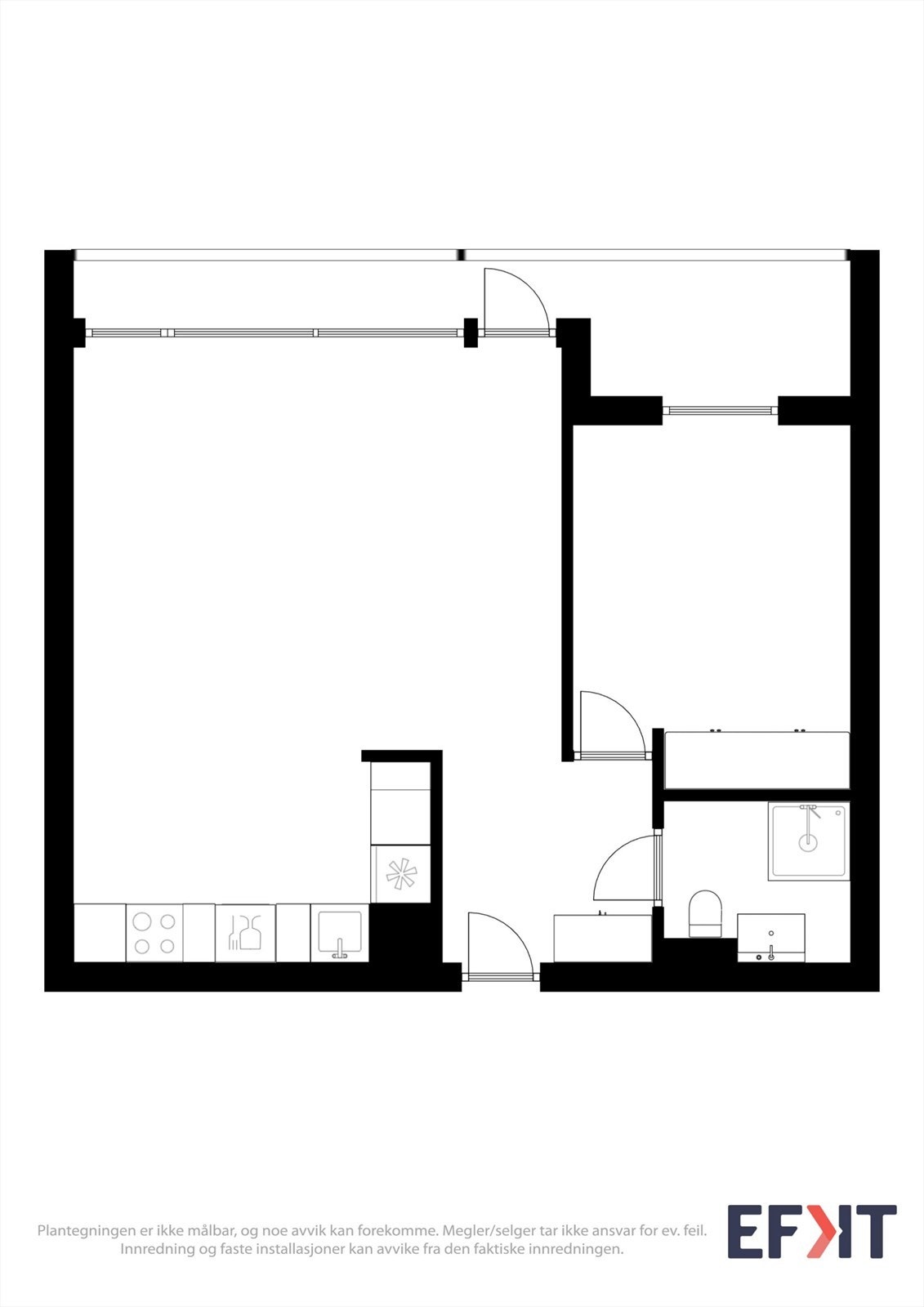 Plantegning. Galleribilde