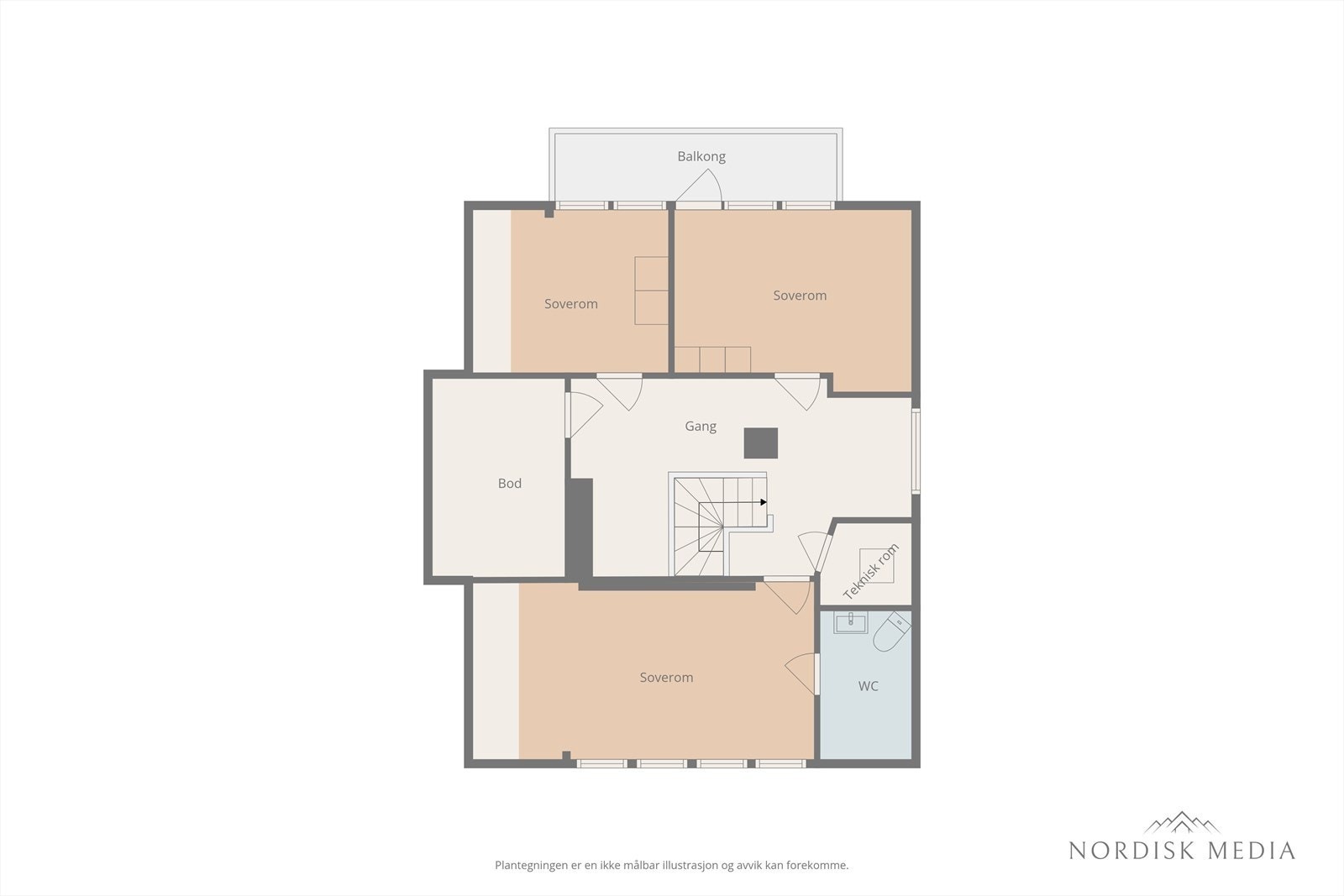 - Plantegning loft - Galleribilde