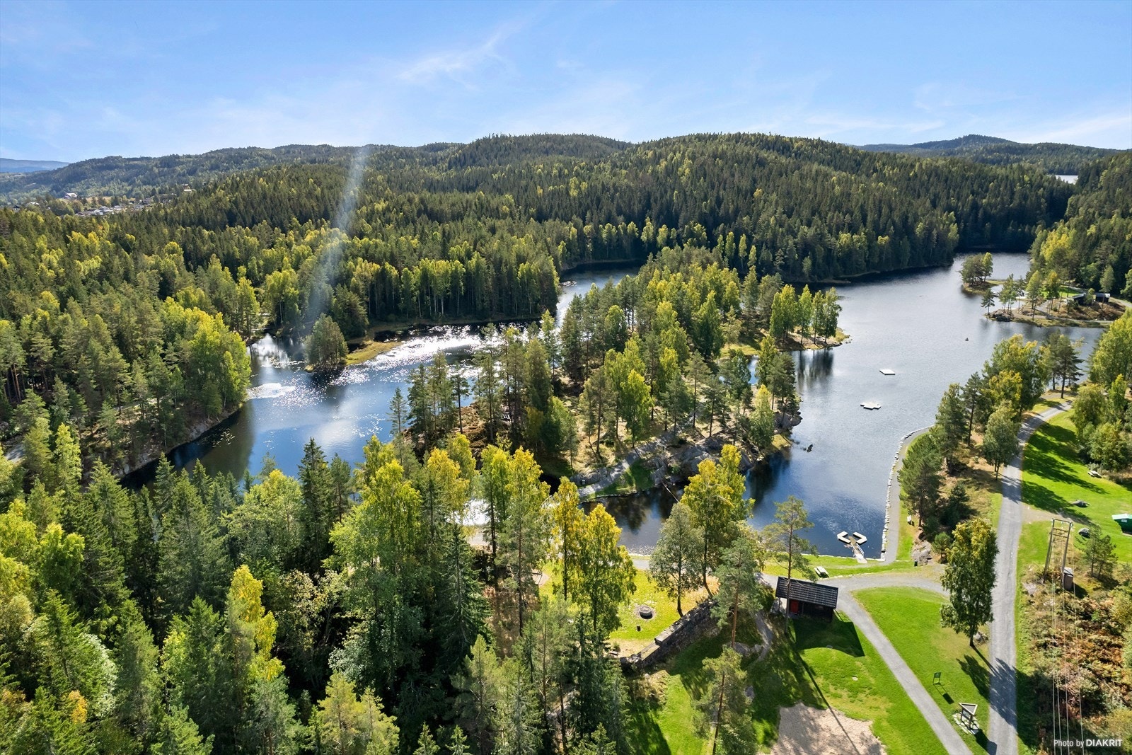 Nærområde - Flotte rekreasjonsområder ved Myrdammen. Galleribilde